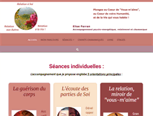 Tablet Screenshot of chantsducoeur.com